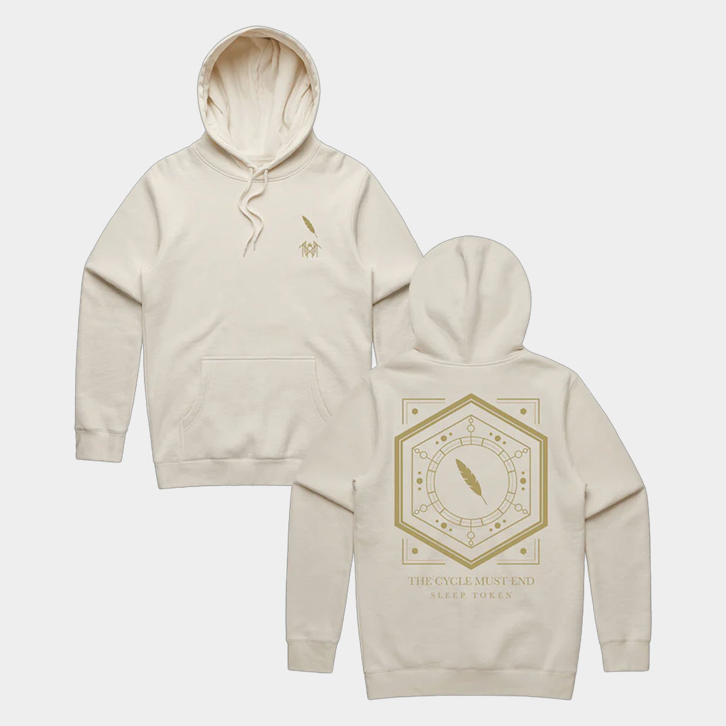 Sleep Token EU Merch Even in Arcadia Feathered Host Hoodie Gifts For Rock Lovers