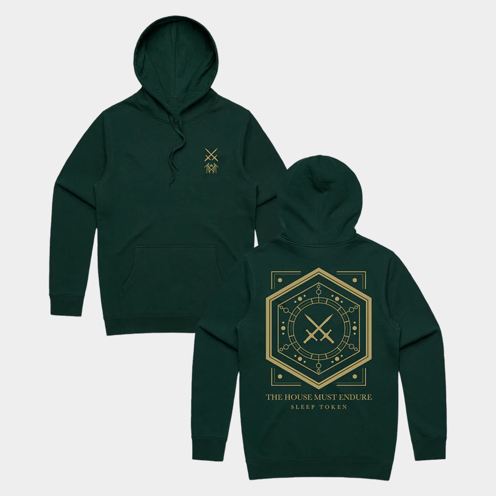 Sleep Token EU Merch Even in Arcadia House Veridian Hoodie Sleep Token Hoodie Gifts For Fans