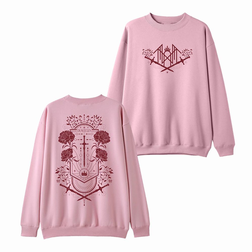 Sleep Token Euclid Floral Sword Sweatshirt Sleep Token Merch Gift Ideas For Her