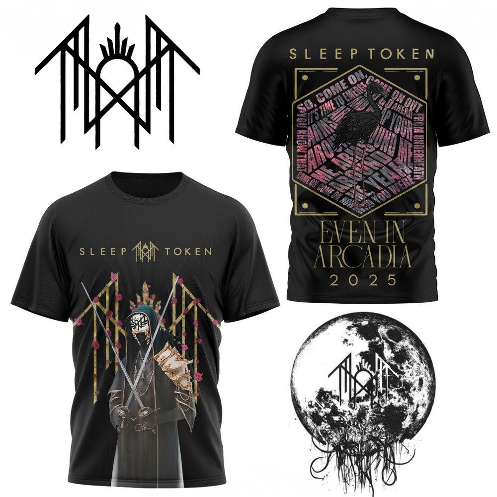 Sleep Token Even In Arcadia 2025 T-Shirt Cool Gifts For Music Lovers