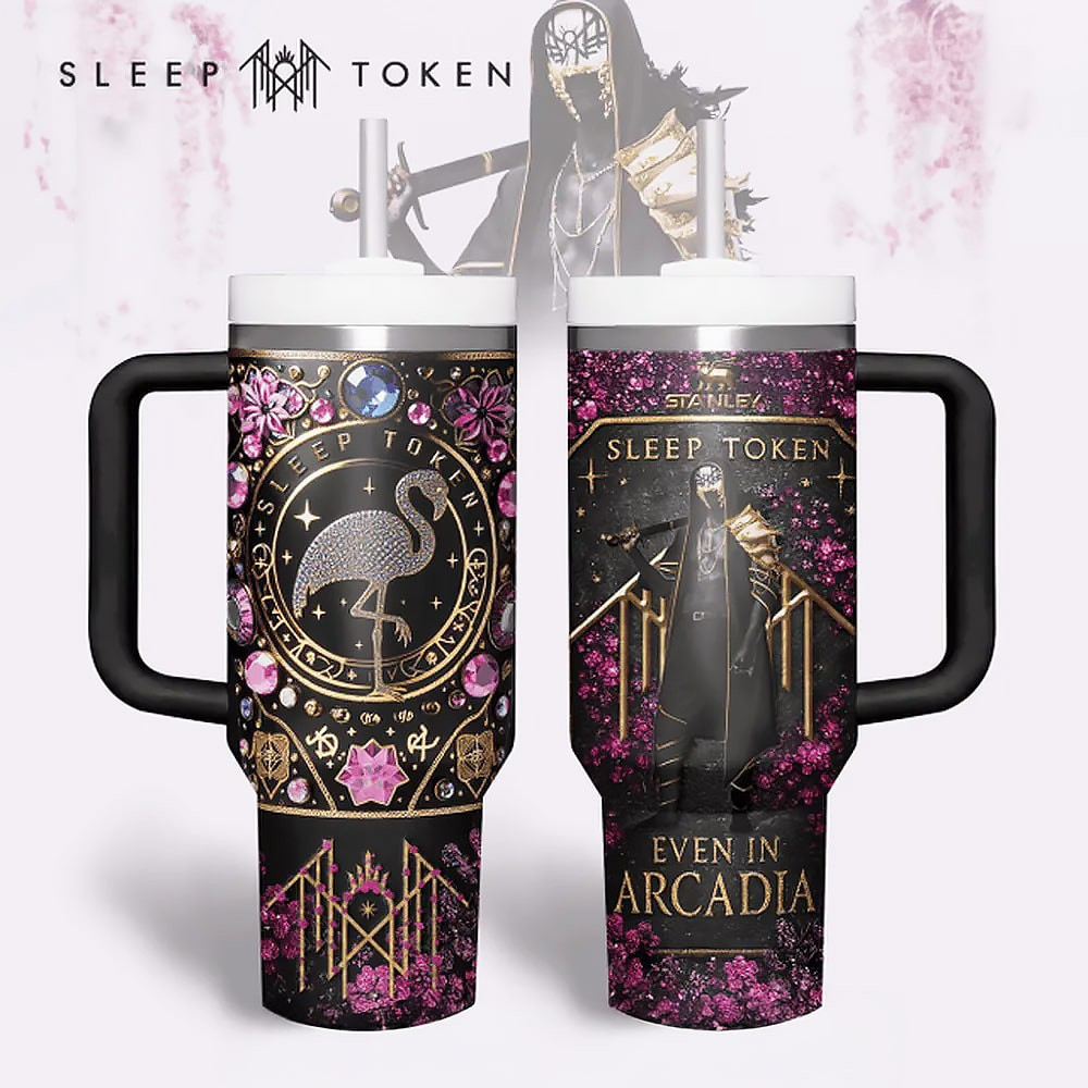 Sleep Token Even In Arcadia Limited Stanley Tumbler Cup Music Lover Gifts For Him