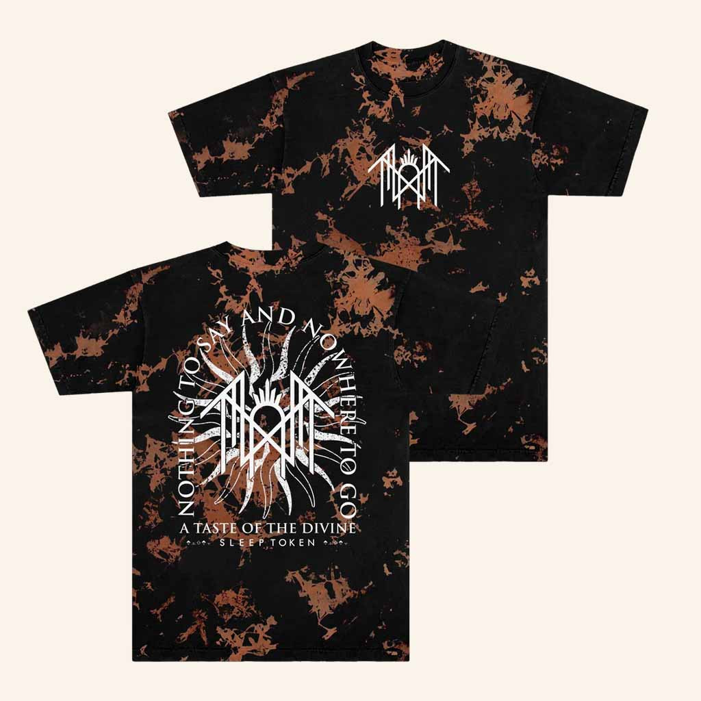 Sleep Token Merch Arched Bleach Tie Dye T-Shirt Christmas Gifts For Guys Sleep Token Merch Arched Bleach Tie Dye T-Shirt Christmas Gifts For Guys