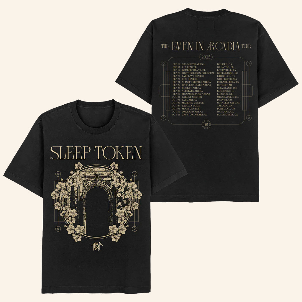 Sleep Token Merch EIA Tour Date T-Shirt Best Gifts For Rock Lovers