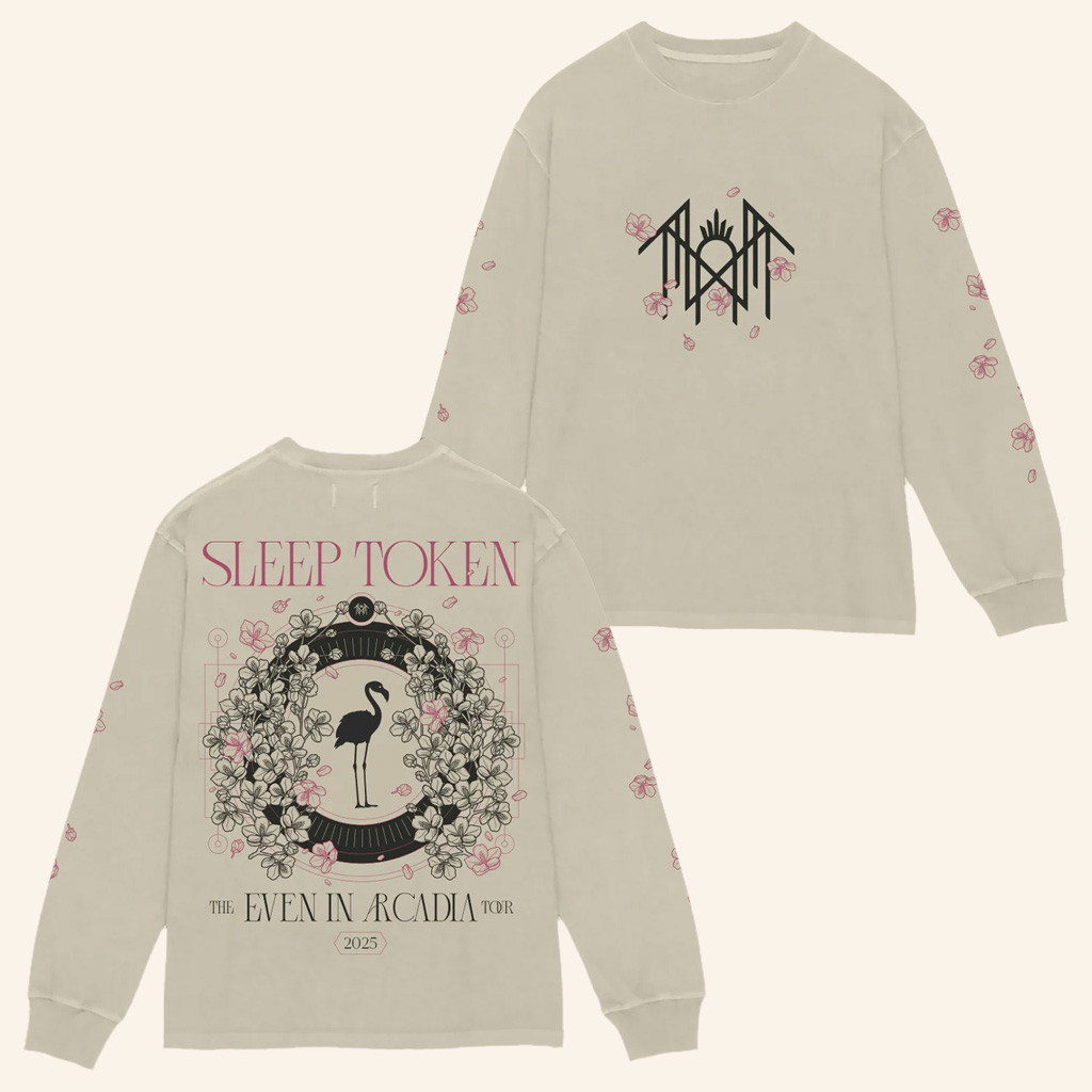 Sleep Token Merch Even In Arcadia Tour Long Sleeve T-Shirt Gift Ideas For Music Lovers