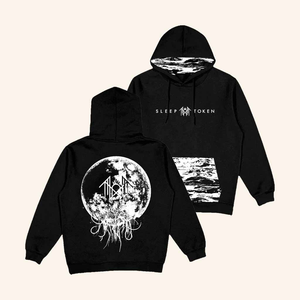 Sleep Token Merch TMBTE Moon Hoodie Christmas Present For Boyfriend Sleep Token Merch TMBTE Moon Hoodie Christmas Present For Boyfriend