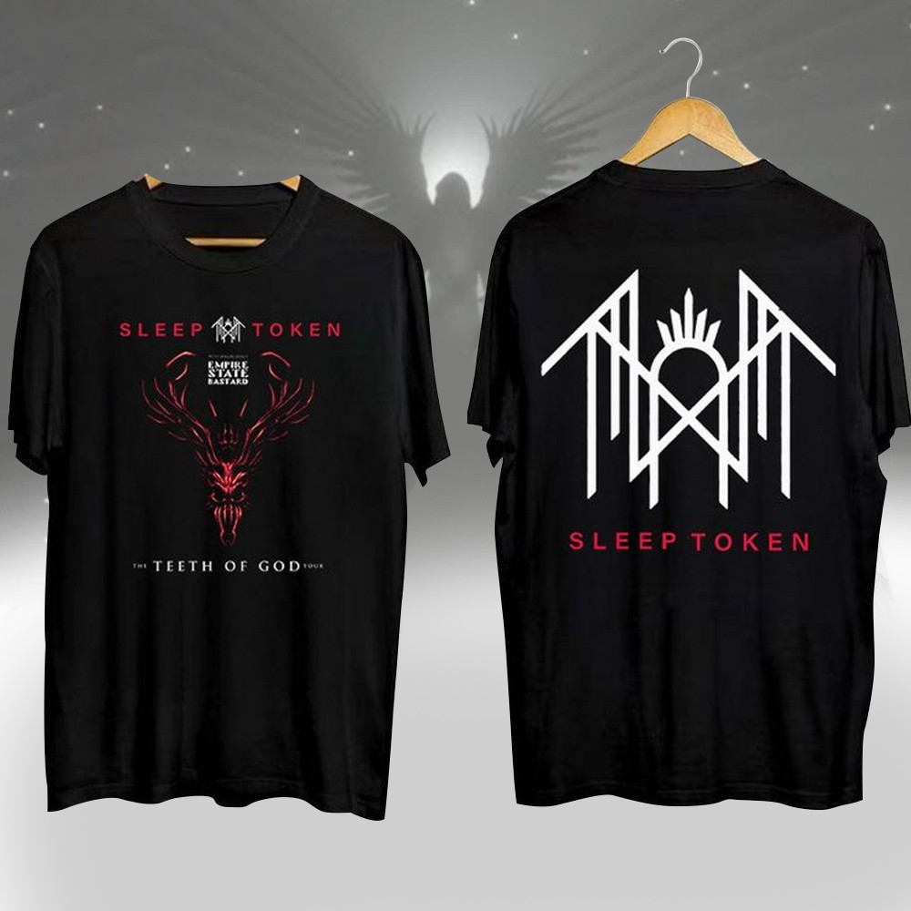 Sleep Token Shirt Sleep Token Teeth Of God Tour T-Shirt Merch For Sale