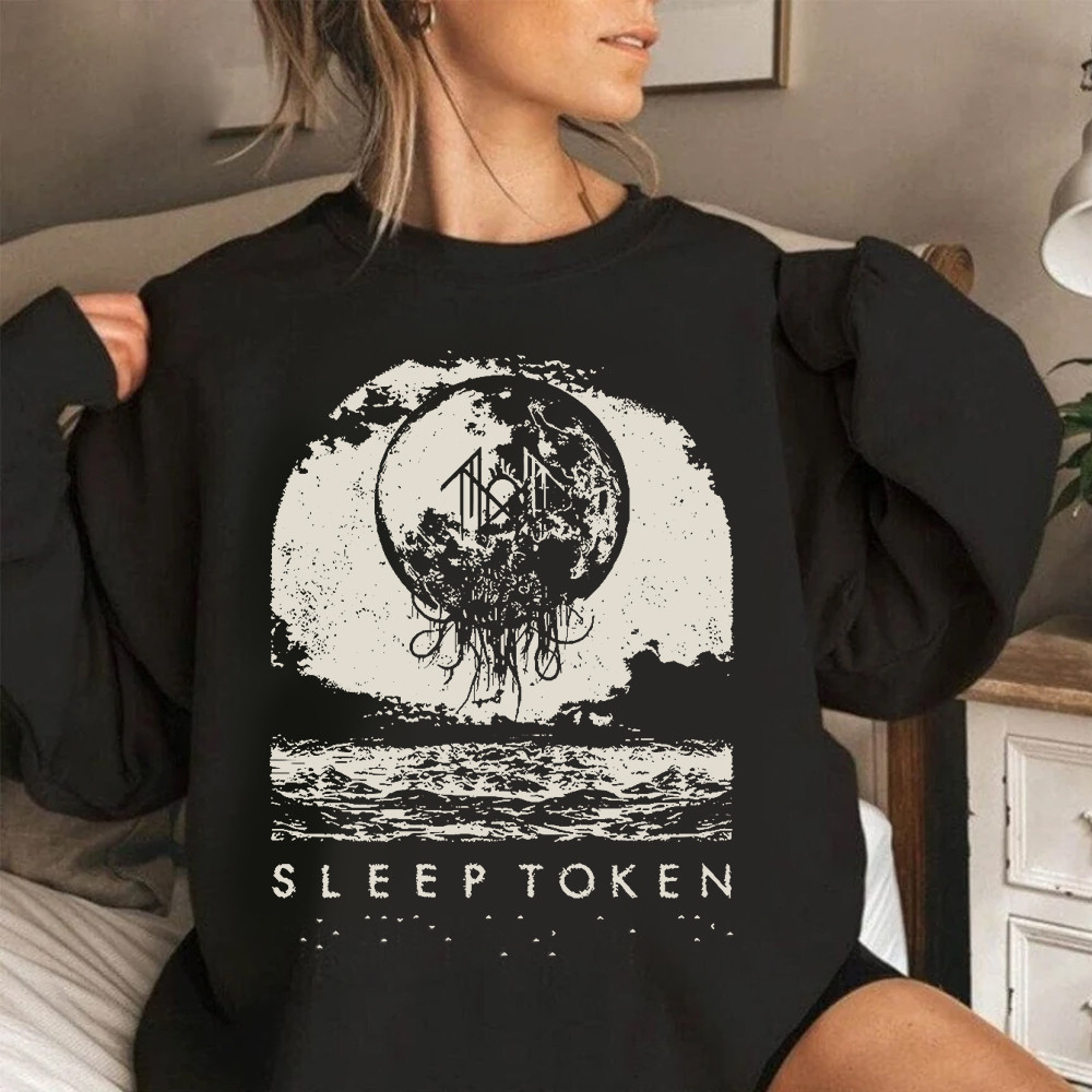 Sleep Token Sweatshirt 2025 Sleep Token Tour Merch Apparel For Sale