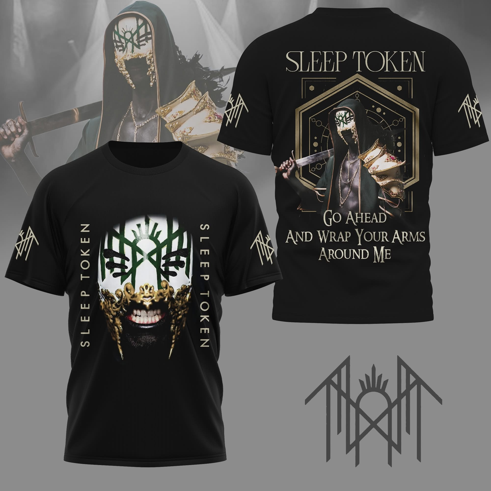 Sleep Token Tour Merch T-Shirt Go Ahead And Wrap Your Arms Around Me Sleep Token Fan Gifts
