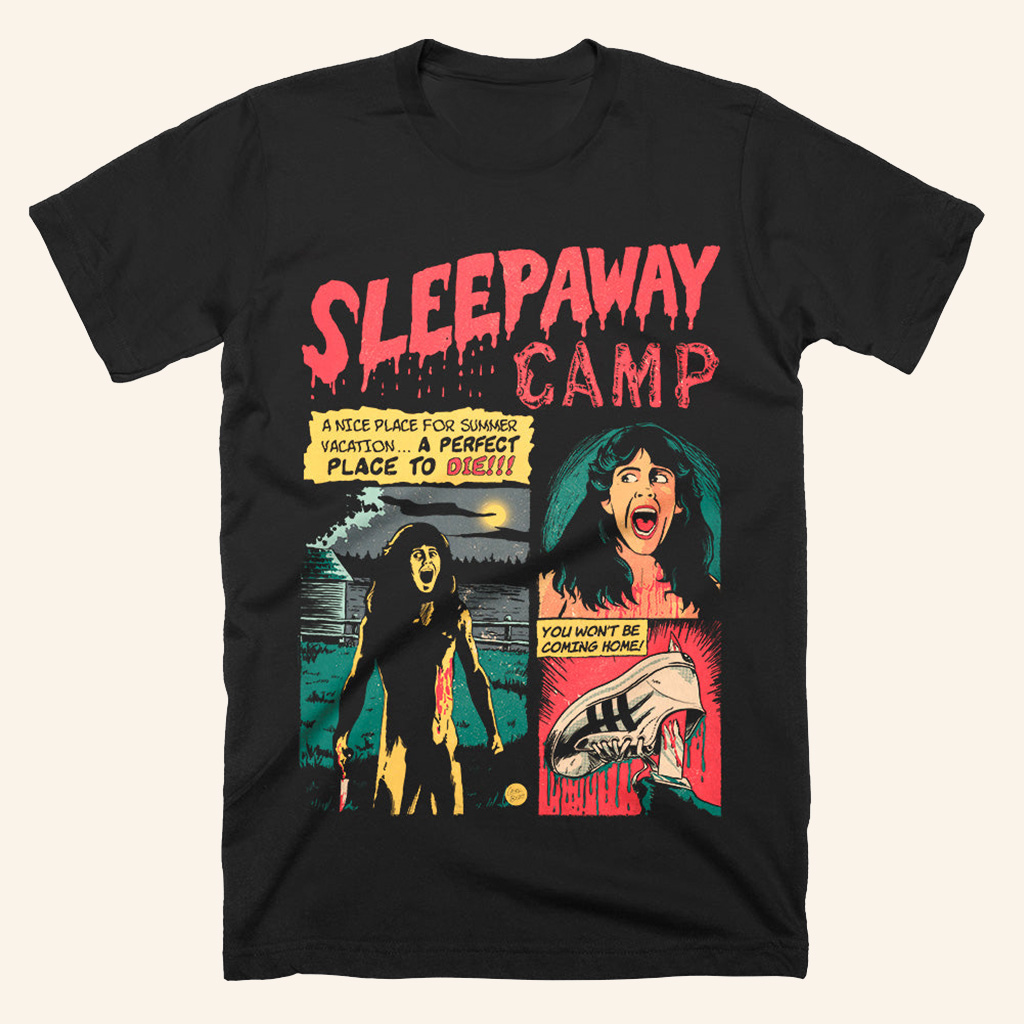 Sleepaway Camp Come Back In A Bag T-Shirt Womens Halloween Apparel Gifts For Mother Sleepaway Camp Come Back In A Bag T-Shirt Womens Halloween Apparel Gifts For Mother