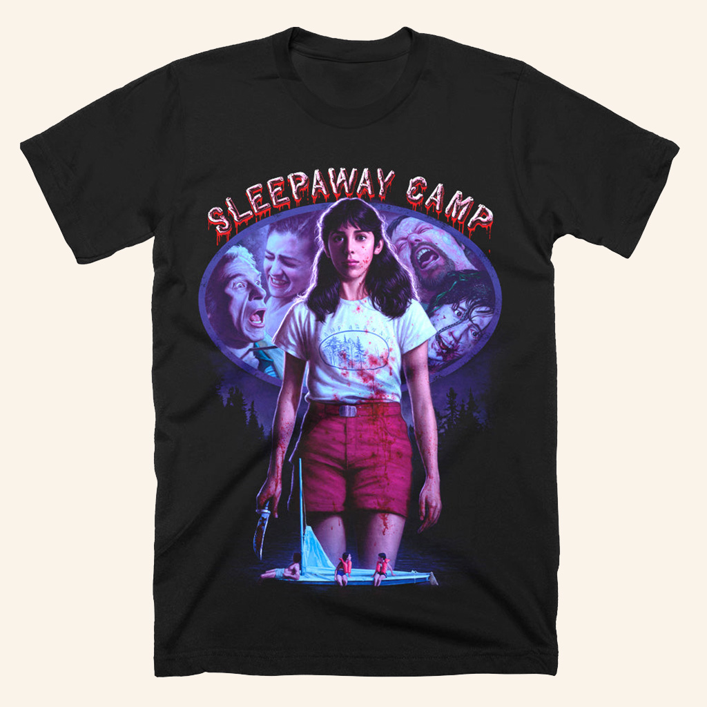 Sleepaway Camp The Great Outdoors T-Shirt Halloween Apparel Women's Gifts For Daughter Sleepaway Camp The Great Outdoors T-Shirt Halloween Apparel Women's Gifts For Daughter