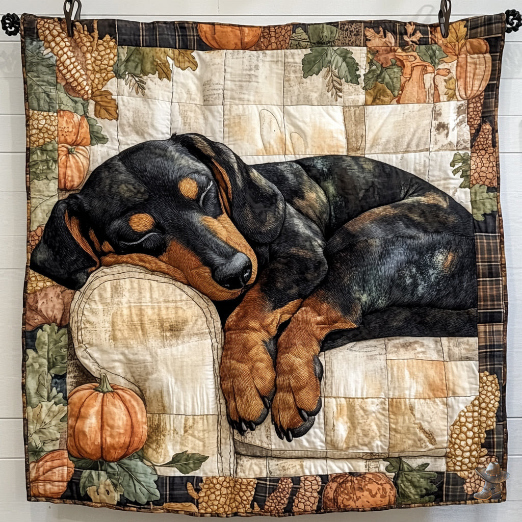 Sleeping Dachshund Quilt Blanket Throw Blankets For Couch Gifts For Mom From Daughter