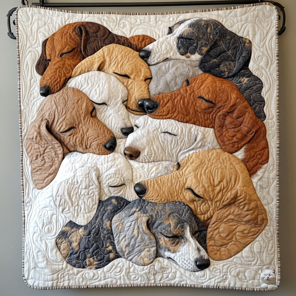 Sleeping Dachshund Throws And Blankets Meaningful Anniversary Gifts For Dog Lovers