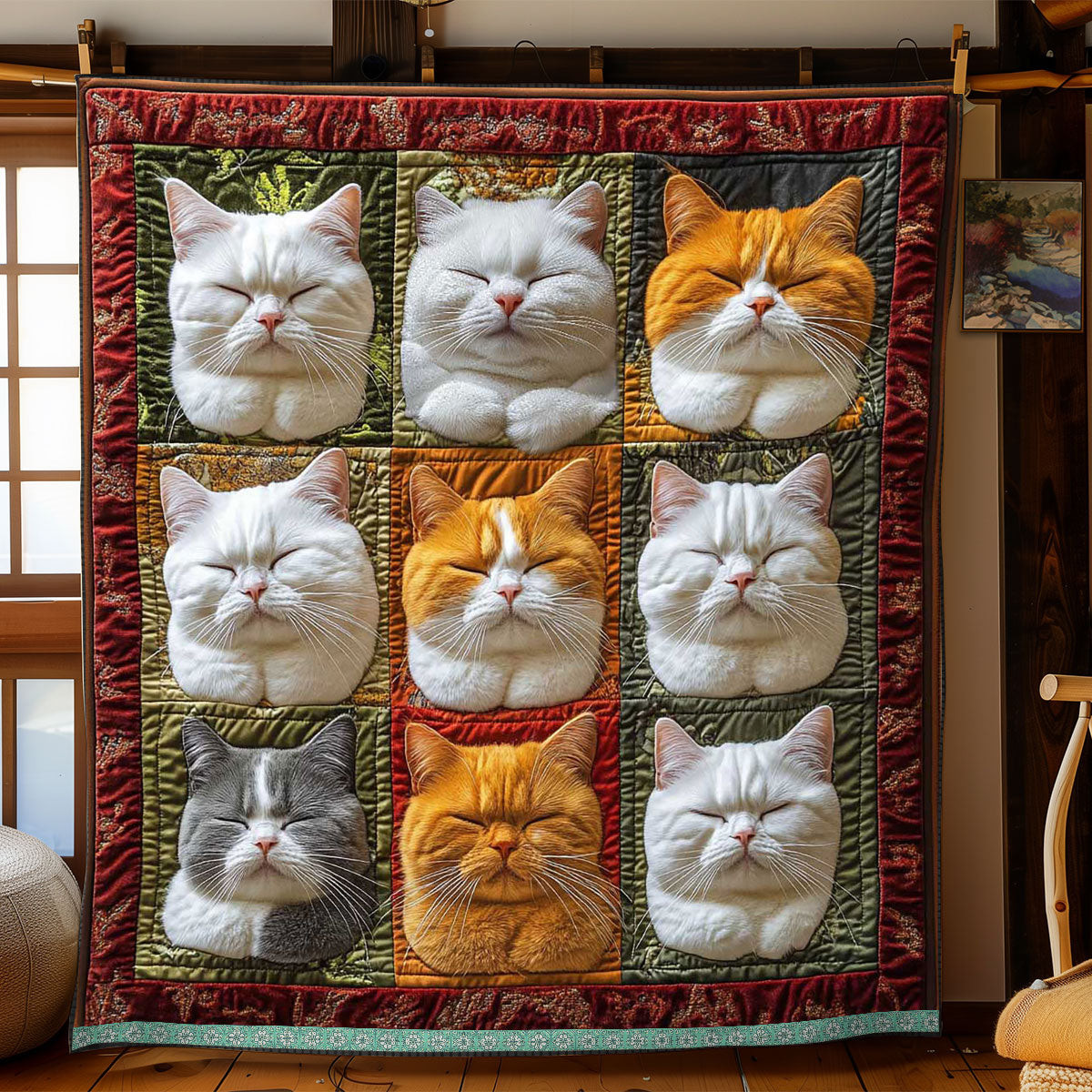 Sleeping Fluffy Cat Nice Sofa Throws Meaningful Christmas Gifts For Wife 