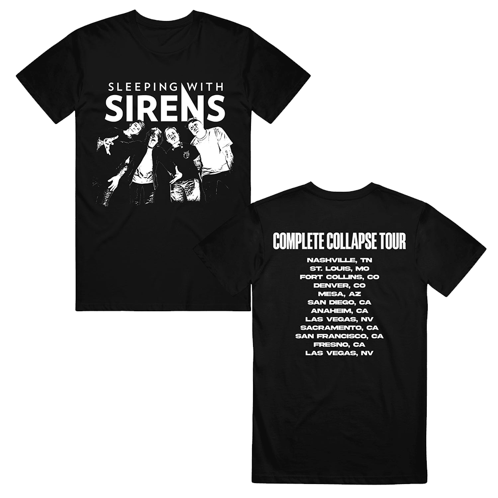 Sleeping With Sirens Merch Sleeping With Sirens Photo Tour T-Shirt Great Father's Day Gifts Sleeping With Sirens Merch Sleeping With Sirens Photo Tour T-Shirt Great Father's Day Gifts
