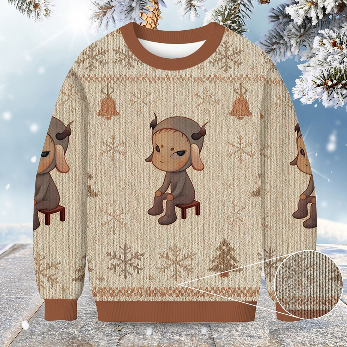 Sleepless Night Sitting Christmas Ugly Sweatert Xmas Presents For Men