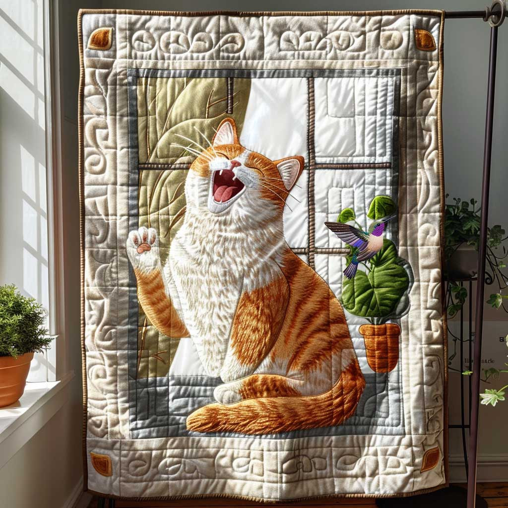Sleepy Orange Cat Winter Blanket Christmas Presents For Your Family