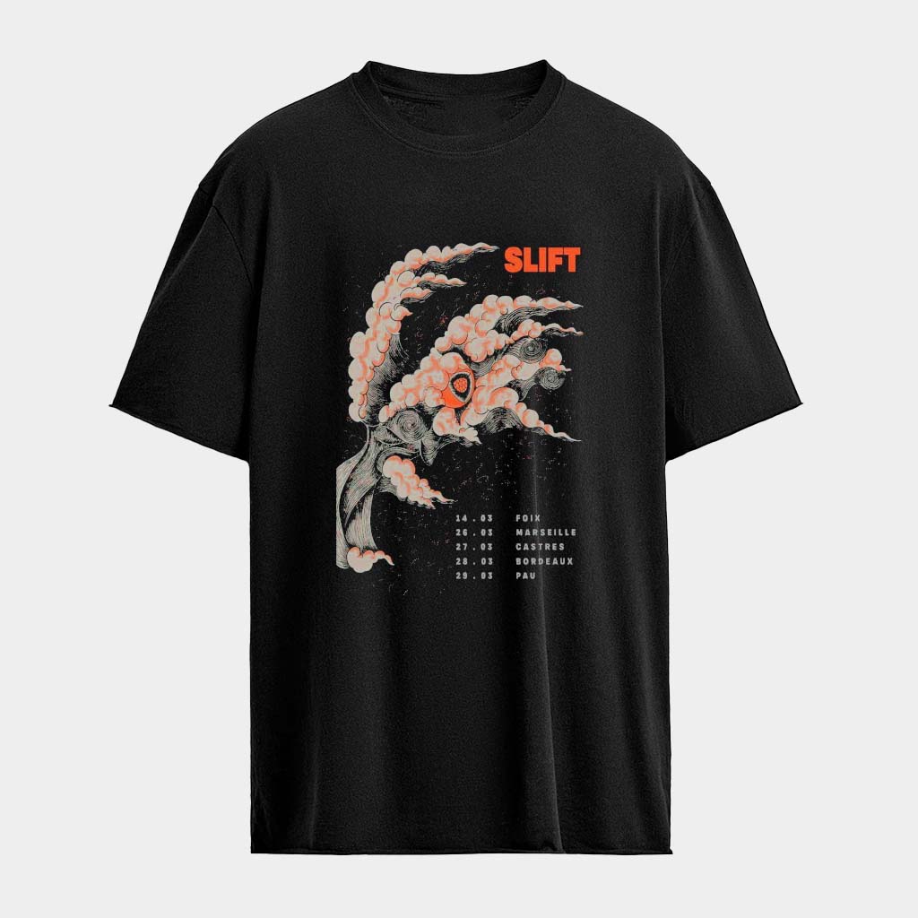 Slift March 2026 Tour T-Shirt Slift March Merch Gifts For Rock Band Fans
