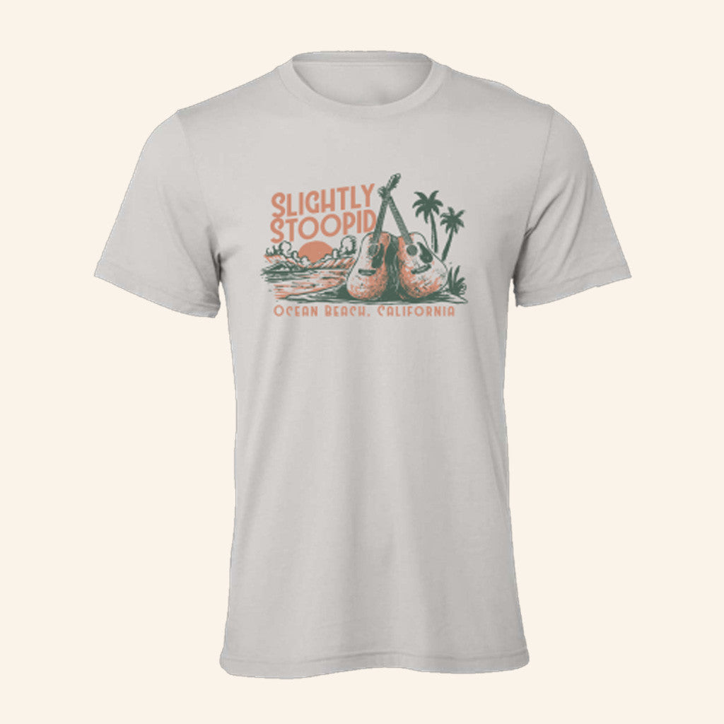 Slightly Stoopid Merch Acoustic Beach T-Shirt Gift Ideas For Fans Slightly Stoopid Merch Acoustic Beach T-Shirt Gift Ideas For Fans