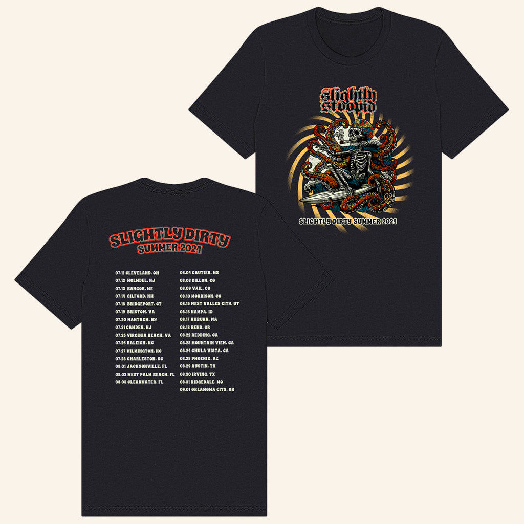 Slightly Stoopid Merch Octo 2024 Tour T-Shirt Gifts For Father Slightly Stoopid Merch Octo 2024 Tour T-Shirt Gifts For Father