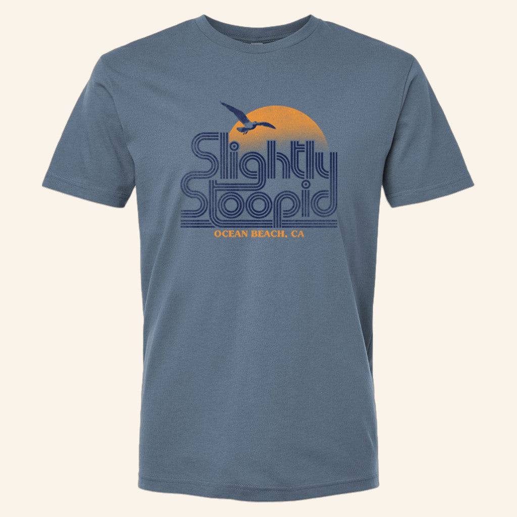 Slightly Stoopid Merch Seagull Sunset T-Shirt Gifts For Him Slightly Stoopid Merch Seagull Sunset T-Shirt Gifts For Him