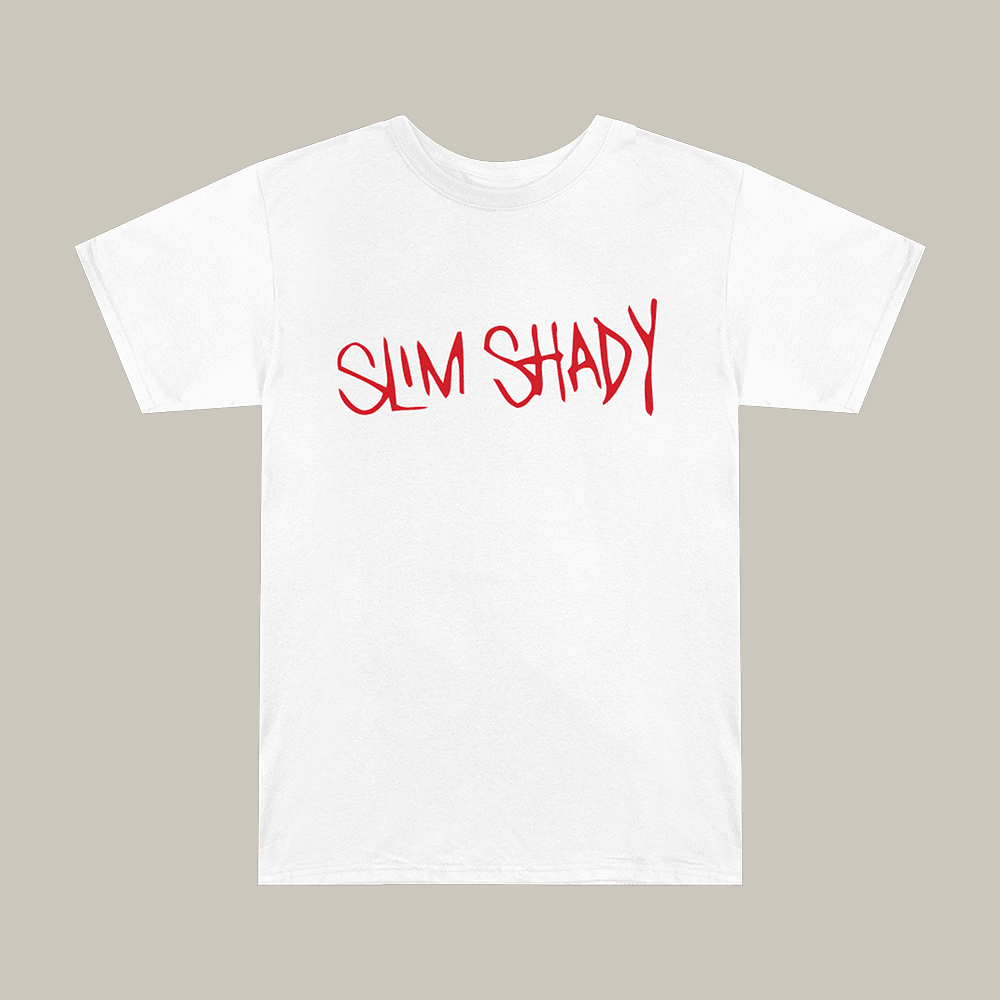 Slim Shady Eminem T-Shirt Slim Shady LP 25th Anniversary Merch Eminem Fan Gift