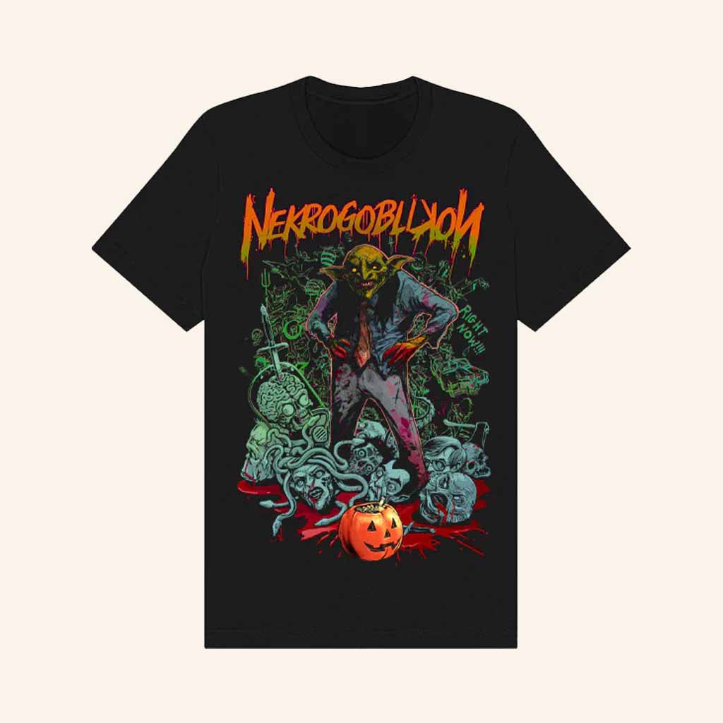 Slimes And Humours Merch Nekrogoblikon T-Shirt Halloween Horror Slayer Shirt Gift For Him Slimes And Humours Merch Nekrogoblikon T-Shirt Halloween Horror Slayer Shirt Gift For Him