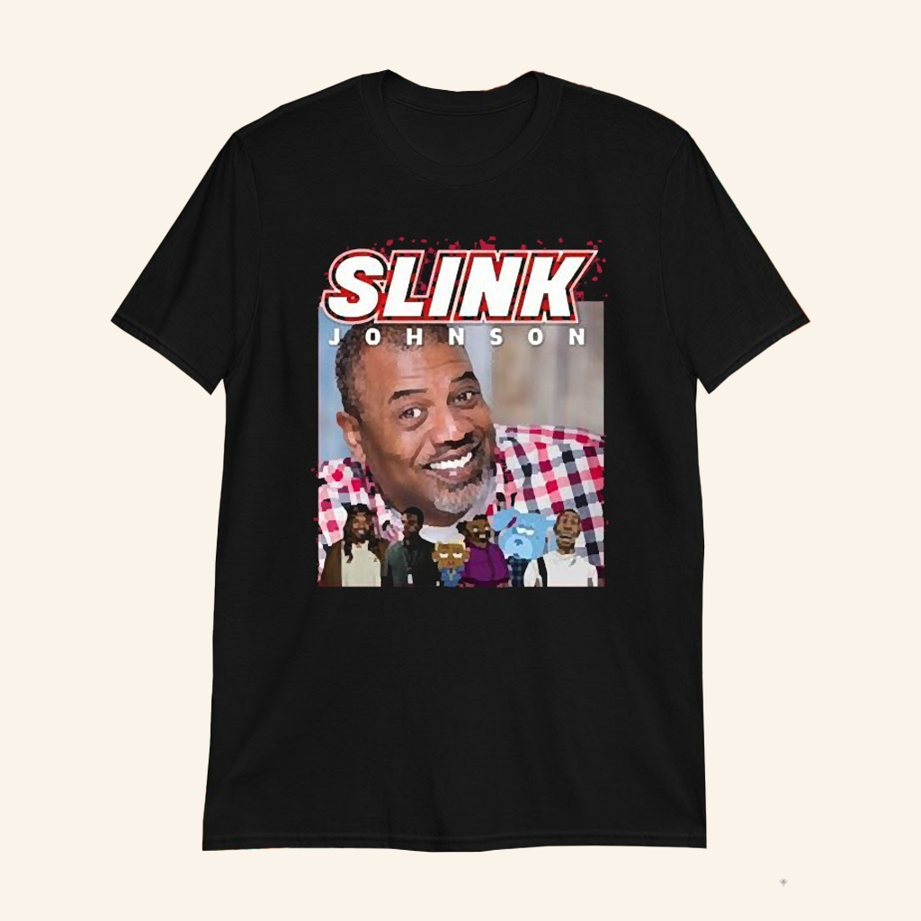 Slink Johnson Tall Smiles T-Shirt Slink Johnson Merch Gifts For Dad
