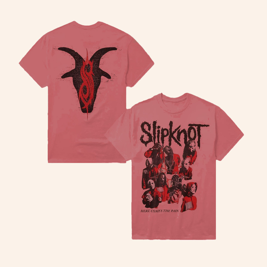 Slipknot Here Comes The Pain T-Shirt Slipknot Band Merch Gifts For Father Slipknot Here Comes The Pain T-Shirt Slipknot Band Merch Gifts For Father