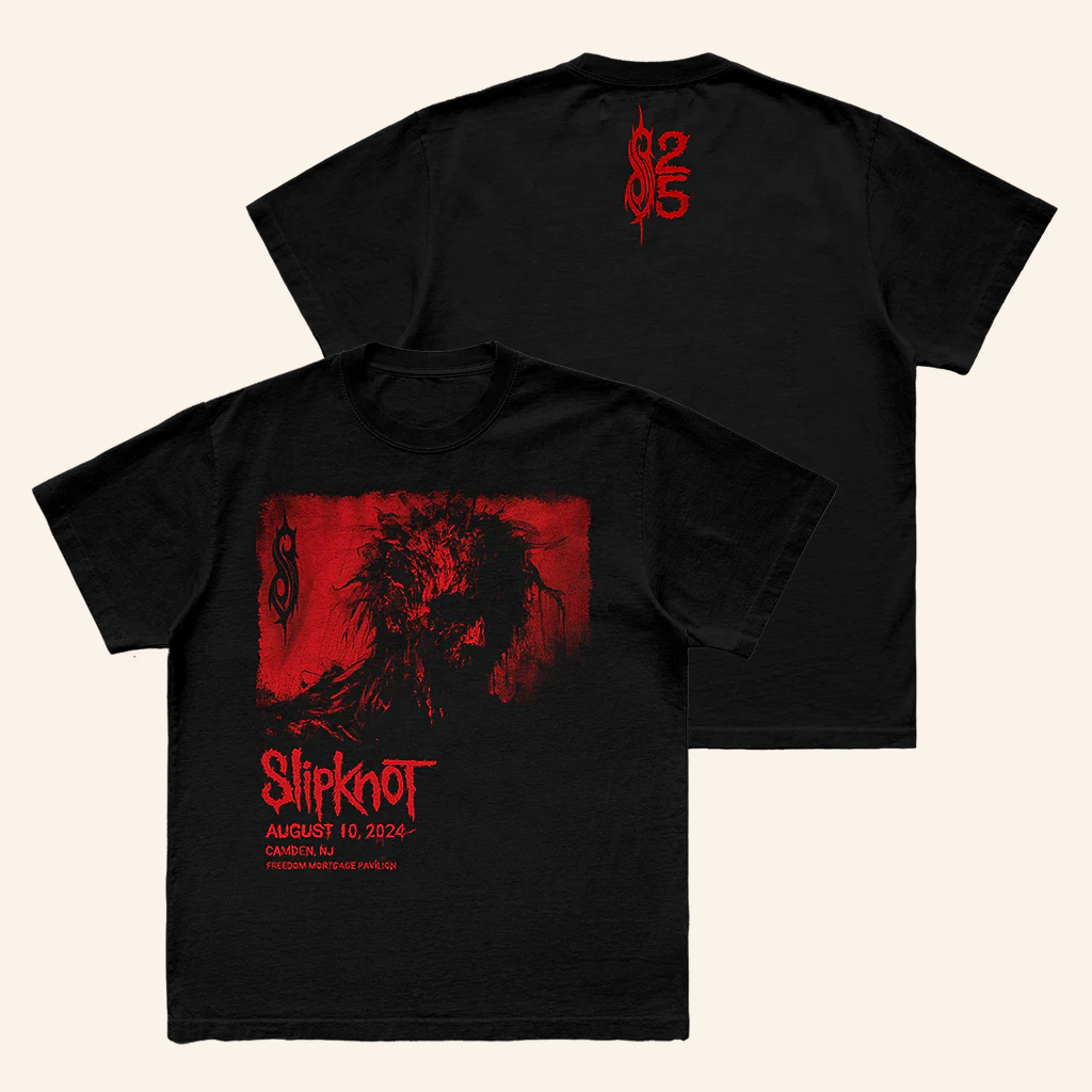 Slipknot Merch 2024 Tour Camden T-Shirt Christmas Gifts For Guys Slipknot Merch 2024 Tour Camden T-Shirt Christmas Gifts For Guys