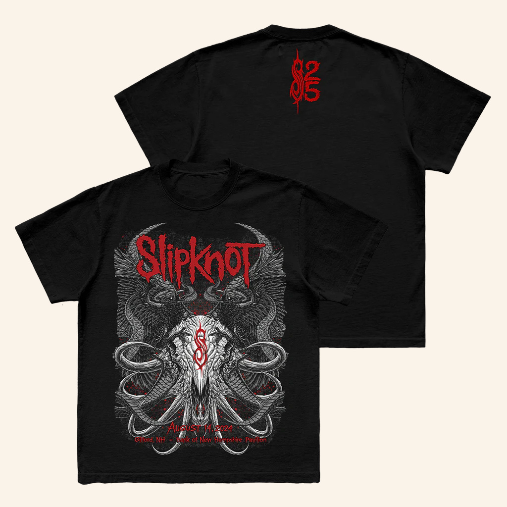 Slipknot Merch 2024 Tour Gilford T-Shirt Christmas Present Ideas For Boyfriend Slipknot Merch 2024 Tour Gilford T-Shirt Christmas Present Ideas For Boyfriend