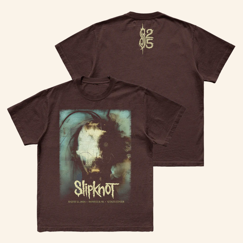 Slipknot Merch 2024 Tour Mansfield T-Shirt Xmas Presents For Him Slipknot Merch 2024 Tour Mansfield T-Shirt Xmas Presents For Him