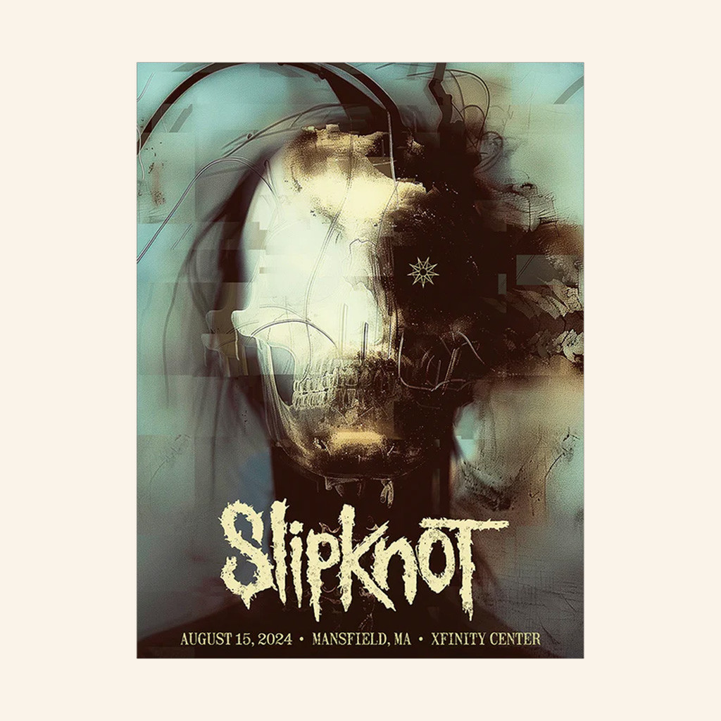 Slipknot Merch 2024 Tour Poster Mansfield Poster Home Decor Gifts For Band Fans
