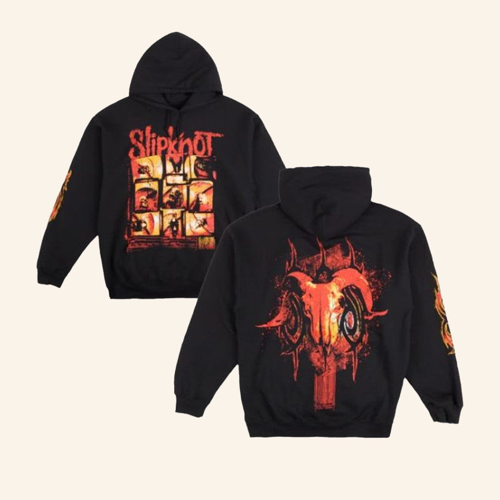 Slipknot Merch 9 Square Hoodie Birthday Gift Ideas For Him Slipknot Merch 9 Square Hoodie Birthday Gift Ideas For Him