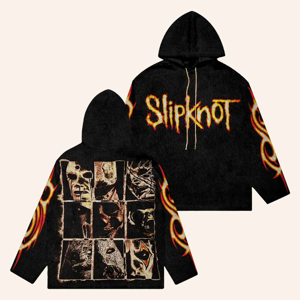 Slipknot Merch 9 Square Hoodie Christmas Presents For Boyfriend Slipknot Merch 9 Square Hoodie Christmas Presents For Boyfriend