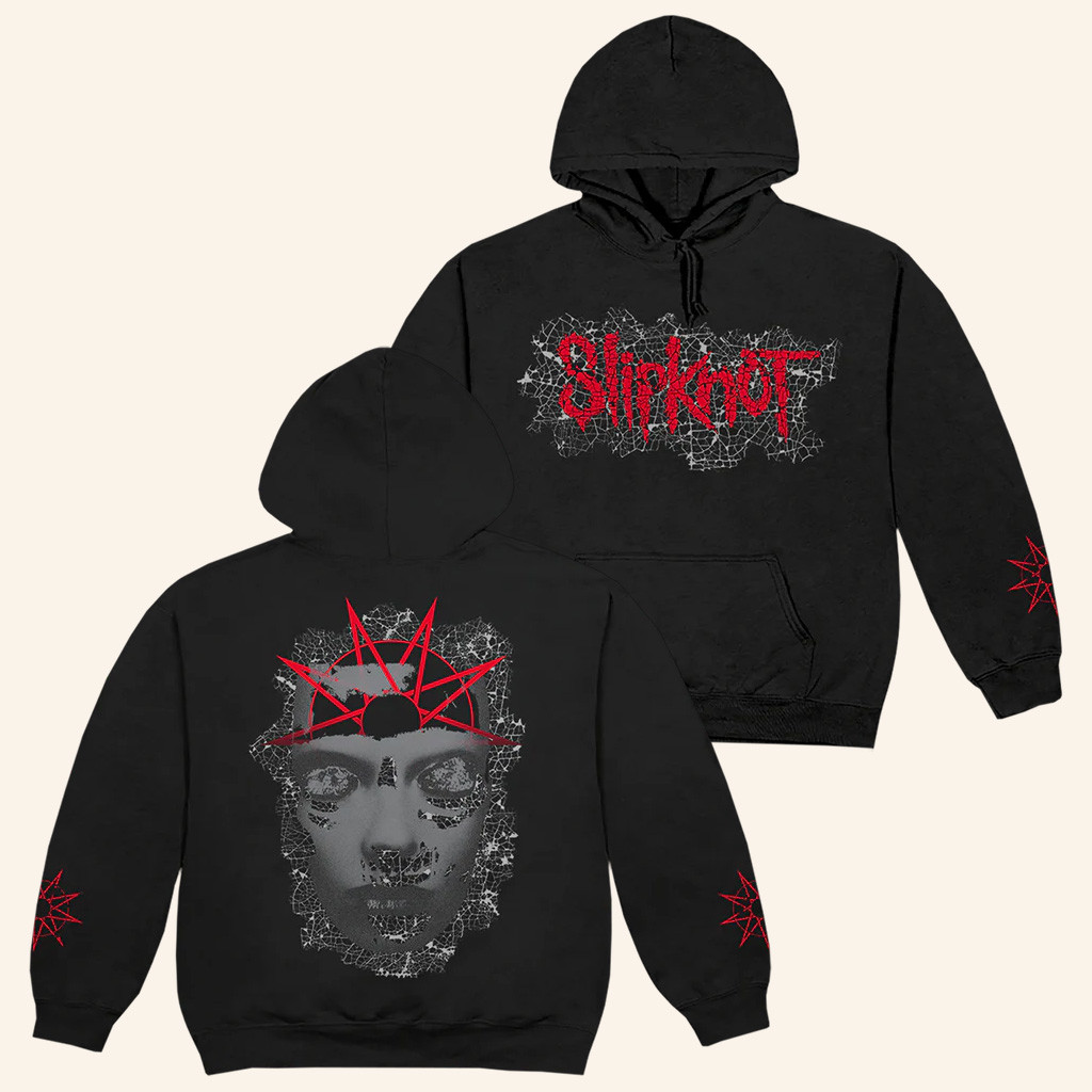 Slipknot Merch Cracked Logo Hoodie Music Related Gifts For Guys Slipknot Merch Cracked Logo Hoodie Music Related Gifts For Guys