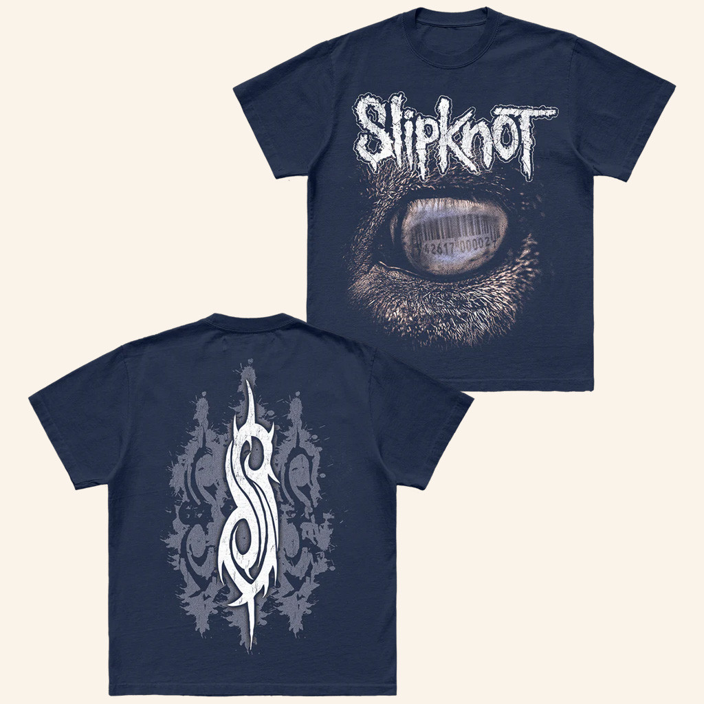 Slipknot Merch Eye T-Shirt Music Lover Gifts For Him Slipknot Merch Eye T-Shirt Music Lover Gifts For Him