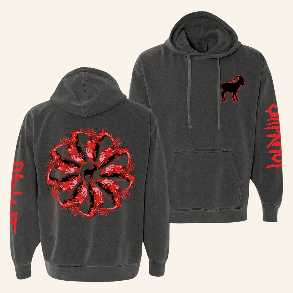 Slipknot Merch Goat Hands Hoodie Music Lover Gift Ideas For Him Slipknot Merch Goat Hands Hoodie Music Lover Gift Ideas For Him