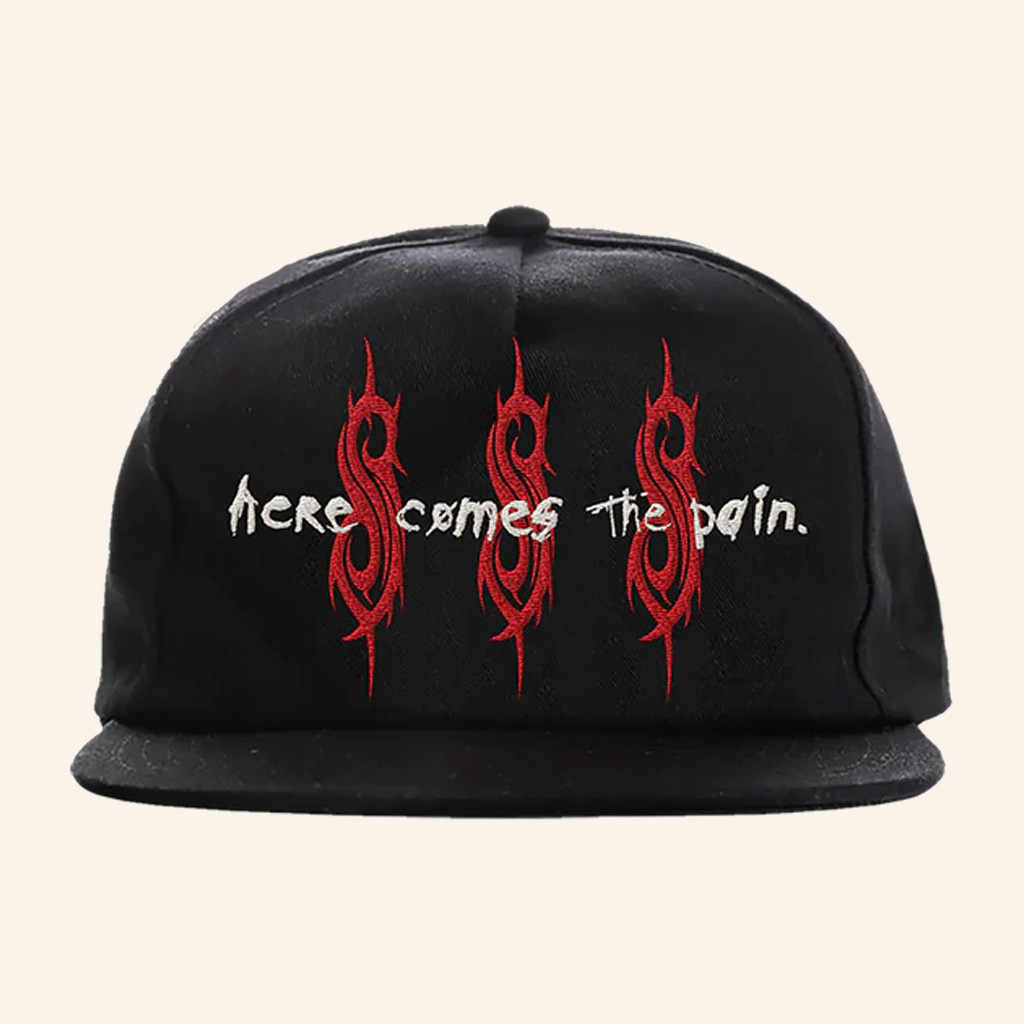 Slipknot Merch Here Comes The Pain Snapback Hat Embroidered Birthday Ideas For Husband Slipknot Merch Here Comes The Pain Snapback Hat Embroidered Birthday Ideas For Husband