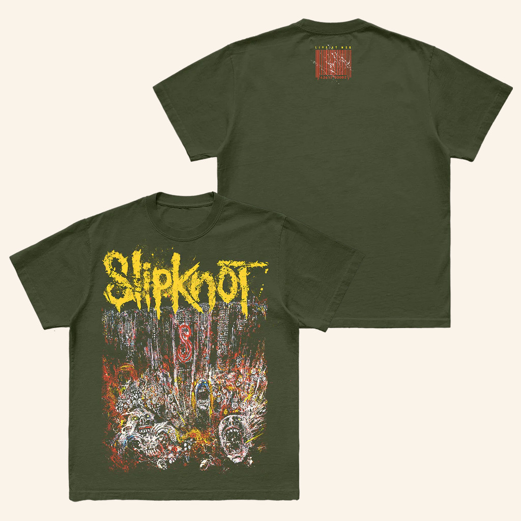 Slipknot Merch Live at MSG Fan Pack II T-Shirt Birthday Presents For Son Slipknot Merch Live at MSG Fan Pack II T-Shirt Birthday Presents For Son