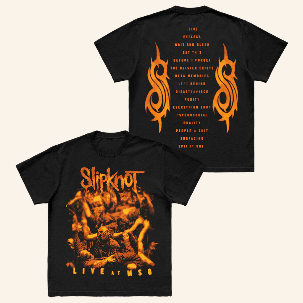 Slipknot Merch Live At MSG T-Shirt Birthday Presents For Brother Slipknot Merch Live At MSG T-Shirt Birthday Presents For Brother