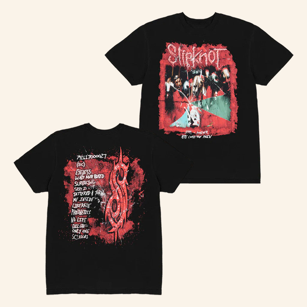 Slipknot Merch Self Titled Tracklist T-Shirt Gift Ideas For Boyfriend Slipknot Merch Self Titled Tracklist T-Shirt Gift Ideas For Boyfriend