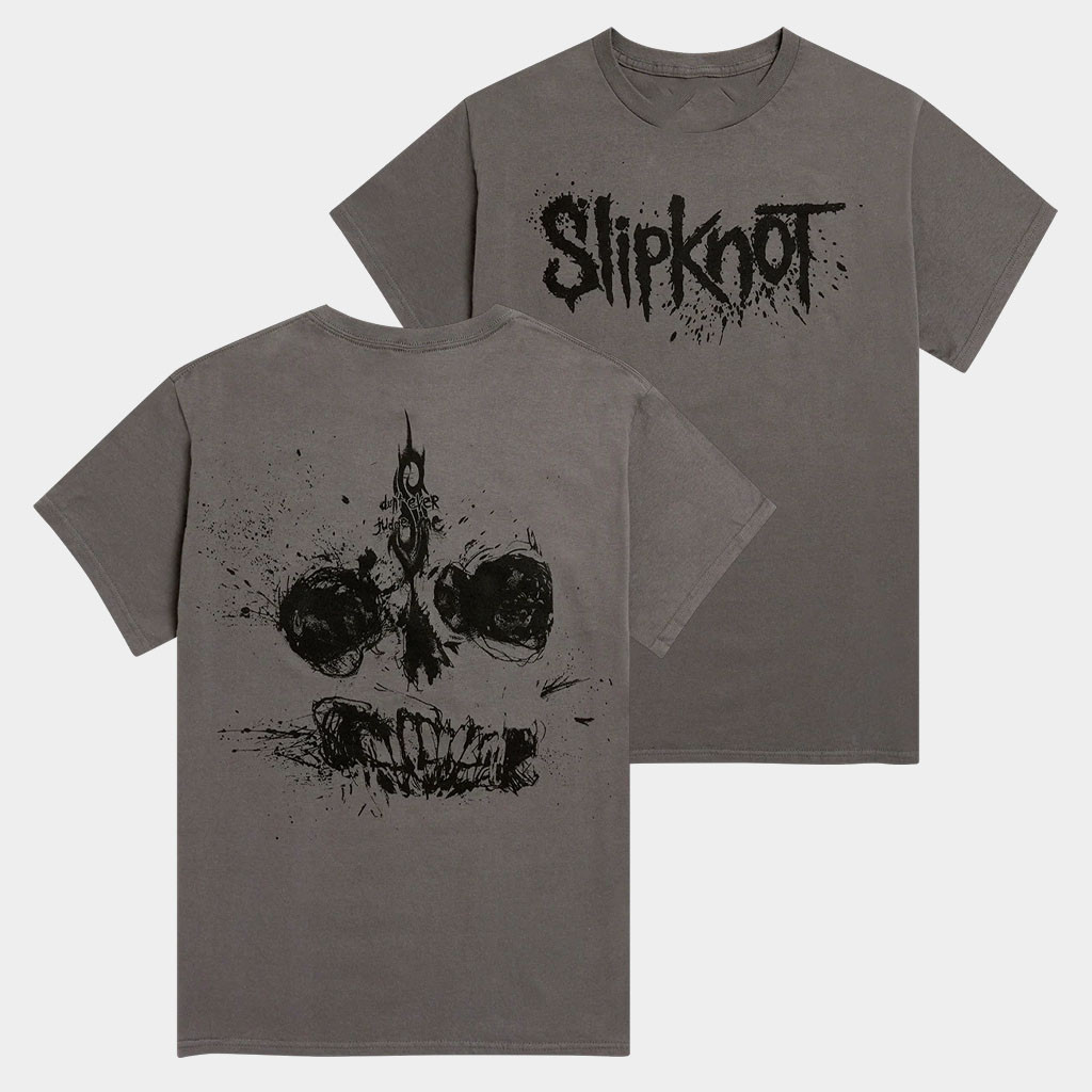 Slipknot Merch Skull T-Shirt Slipknot Shirt Gifts For Band Fans