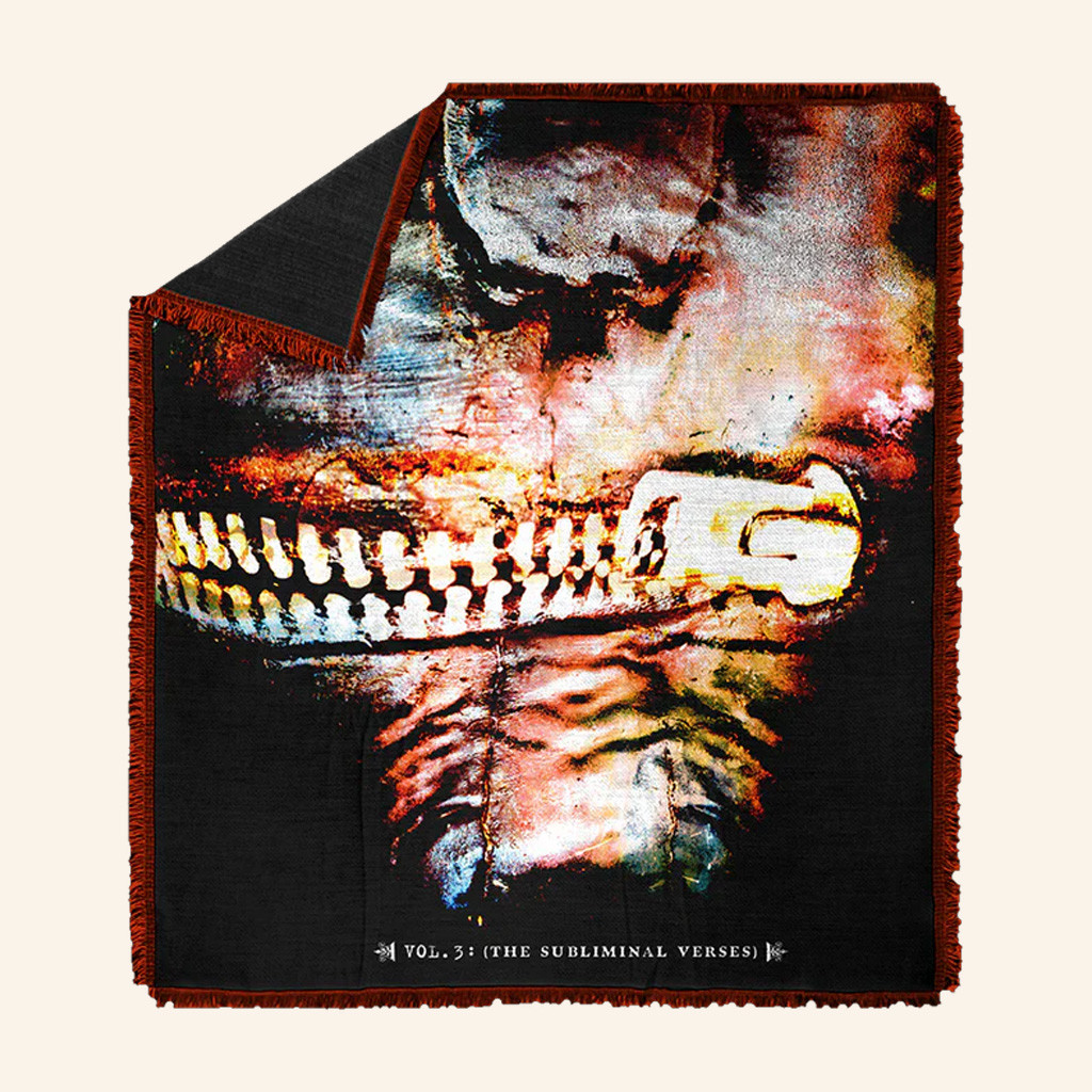 Slipknot Merch Vol 3 Blanket Christmas Gifts For Band Fans Slipknot Merch Vol 3 Blanket Christmas Gifts For Band Fans