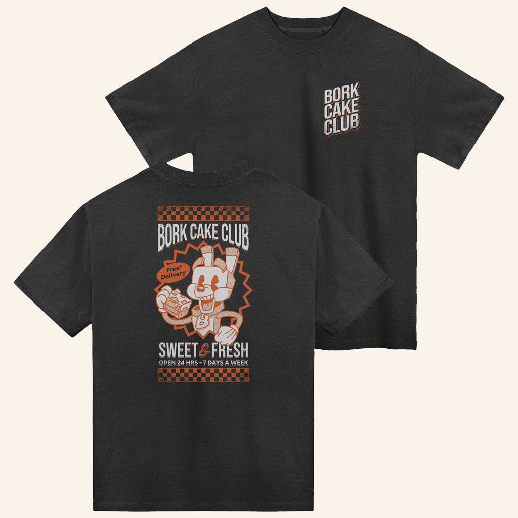 Slogo Merch Bork Cake Club T-Shirt Gifts For Dudes Slogo Merch Bork Cake Club T-Shirt Gifts For Dudes