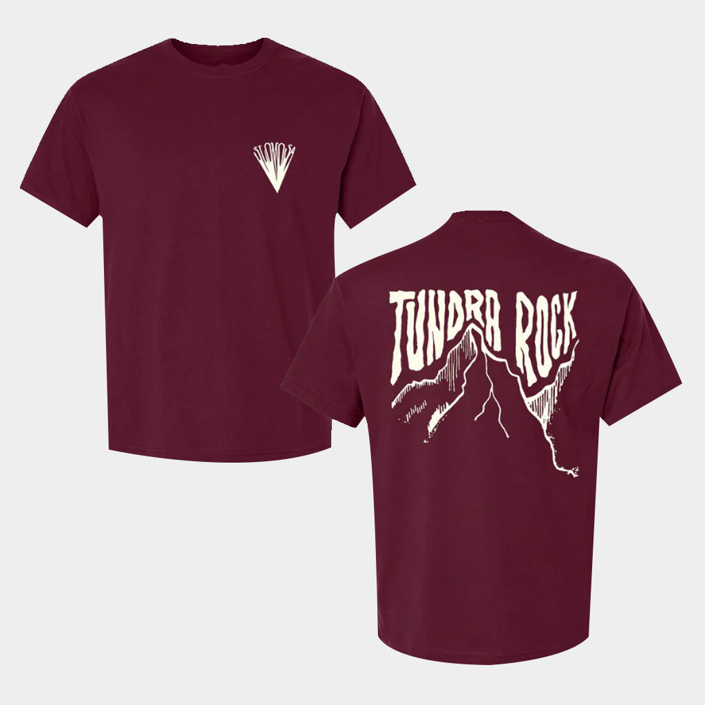 Slomosa Merch Mountain T-Shirt Tundra Rock Shirt Unique Gifts For Music Lovers