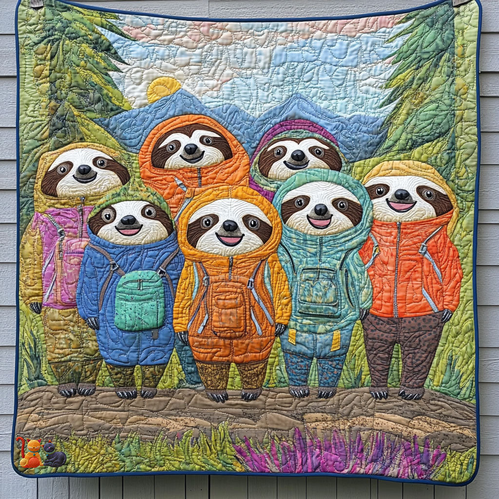 Sloth Camping Best Throw Blanket Special Birthday Gifts For Grandma