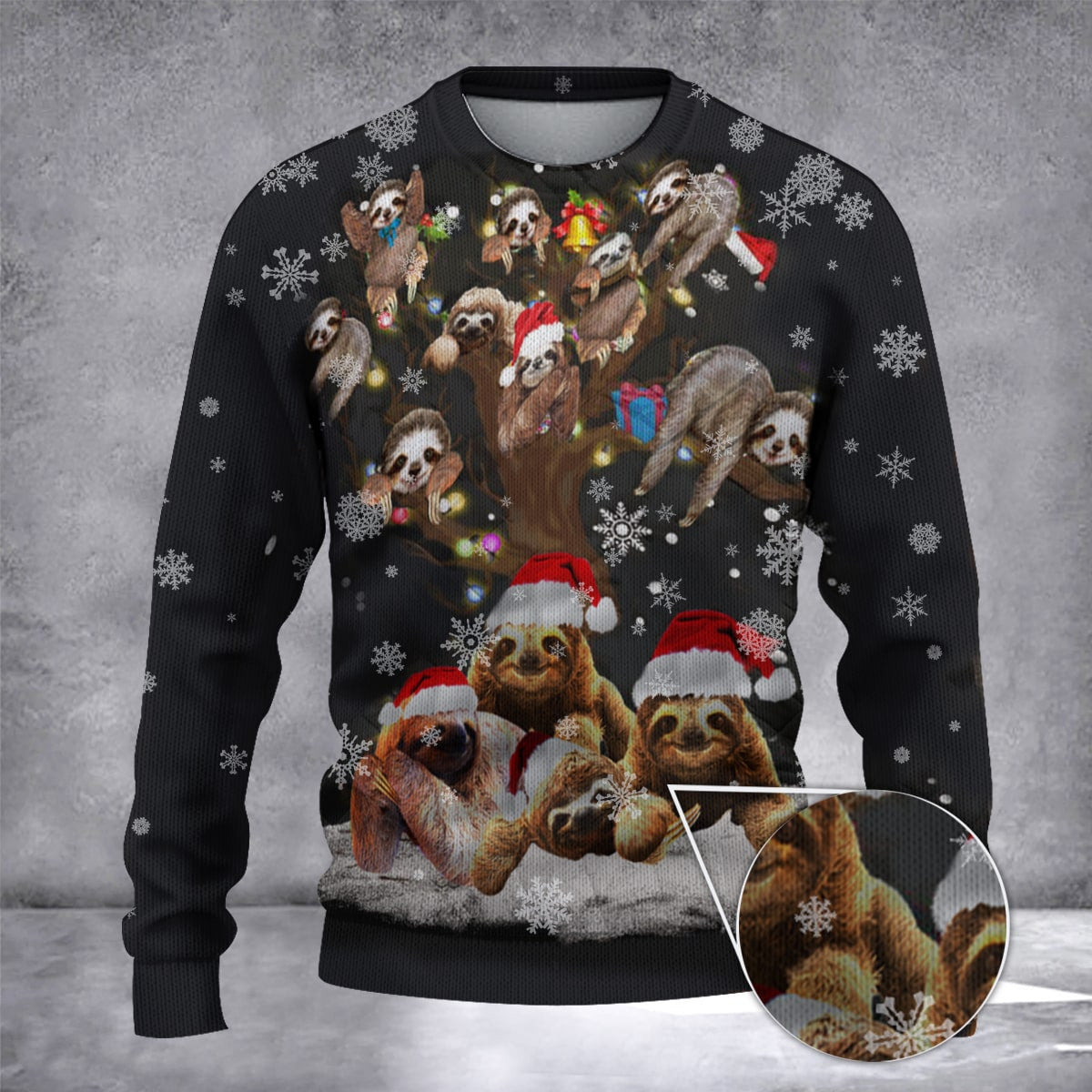 Sloths Christmas Sweater 2024 Xmas Cute Clothing Gifts For Sloth Lovers Sloths Christmas Sweater 2024 Xmas Cute Clothing Gifts For Sloth Lovers