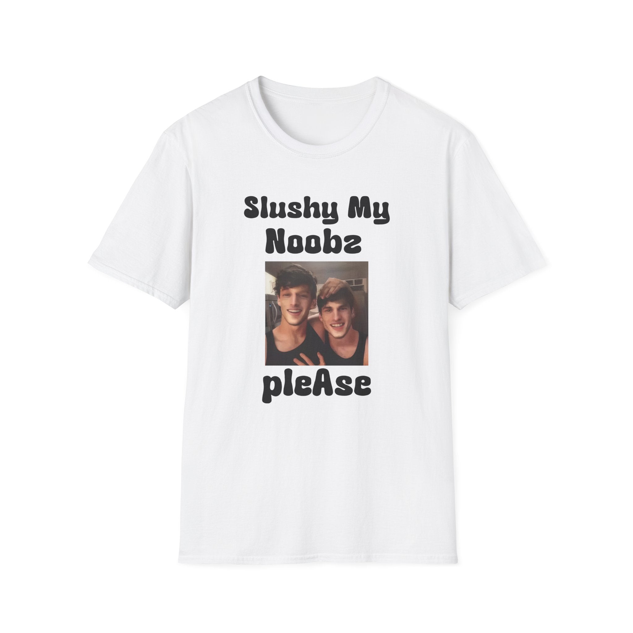 Slushy Noobz merch Martin and Hamzah Comedy Unisex Softstyle T-shirt Gifts For Girlfriend Slushy Noobz merch Martin and Hamzah Comedy Unisex Softstyle T-shirt Gifts For Girlfriend