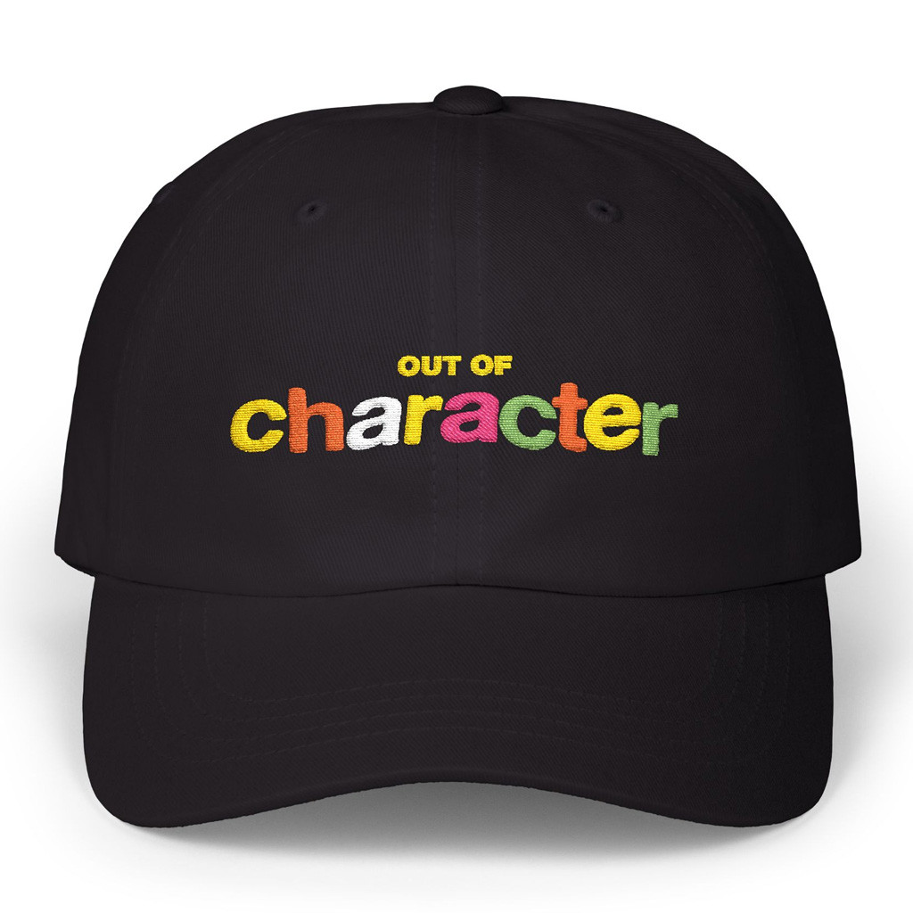 Slushy Noobz Merch Out Of Character Embroidered Hat Christmas Gifts For Guys Slushy Noobz Merch Out Of Character Embroidered Hat Christmas Gifts For Guys