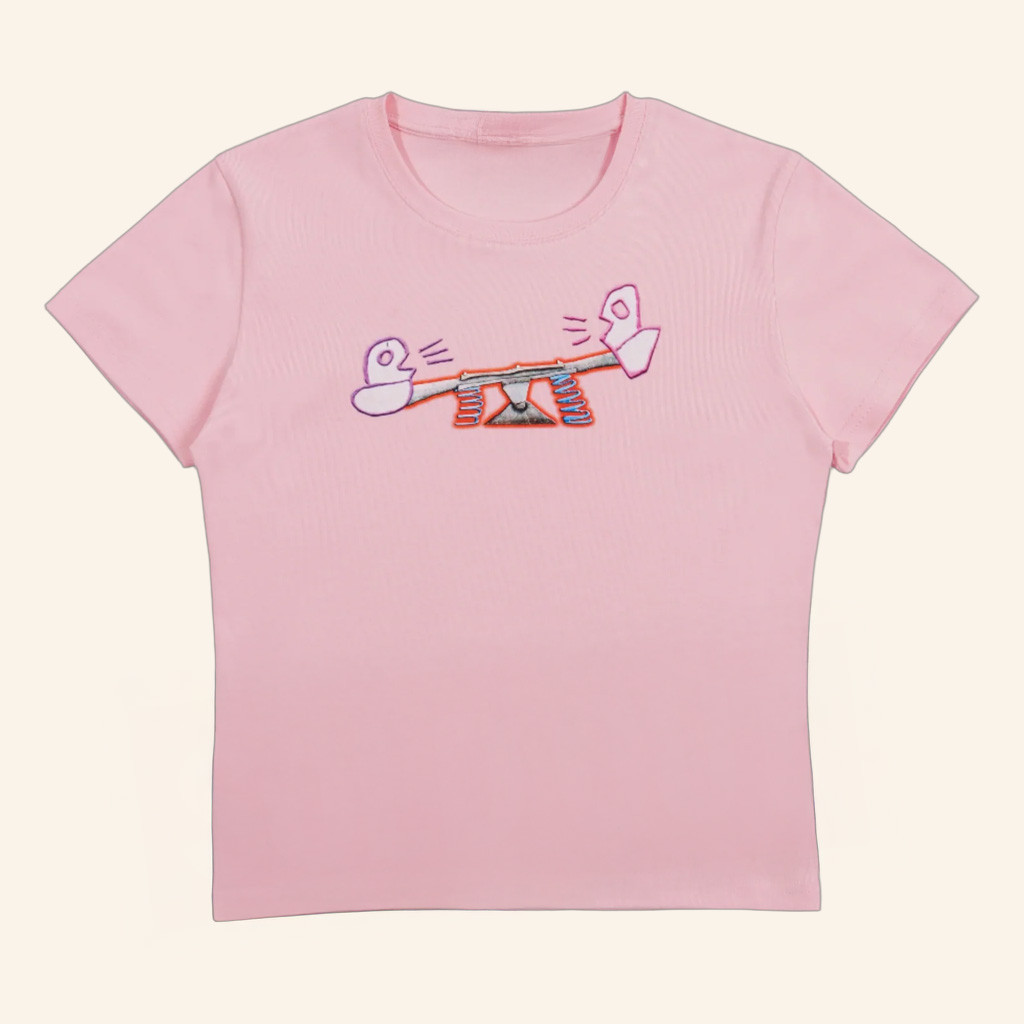 Slushy Noobz Merch Seesaw Baby Tee Good Christmas Gifts For Sister Slushy Noobz Merch Seesaw Baby Tee Good Christmas Gifts For Sister